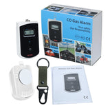 Aqm-393 Travel Carbon Monoxide Detector Portable Mini Vehicle Co Air Quality Monitor For Car Rv