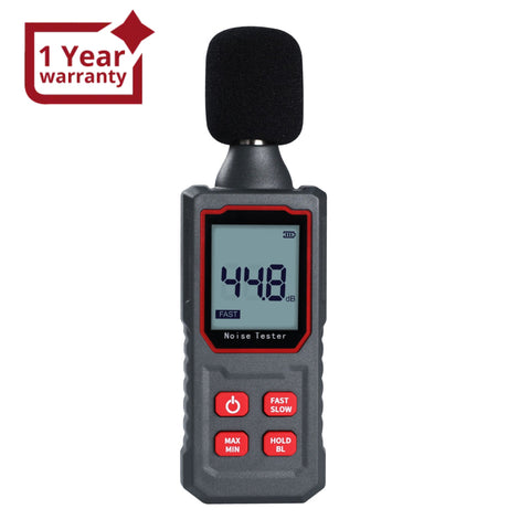 Slm - 411 Digital Sound Level Meter 30~130 Dba Decibel Capacitive Microphone Sensor Db Tester