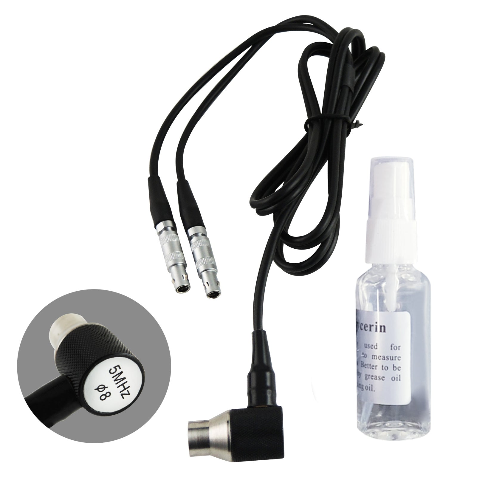 TM-8818 Ultrasonic Thickness Gauge Meter Aluminum Steel Cast Iron Pipes 0.9~400mm Range