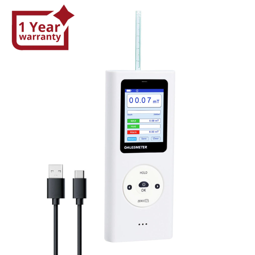 EMF-506 Digital Gauss Meter / Tesla Meter - High Precision