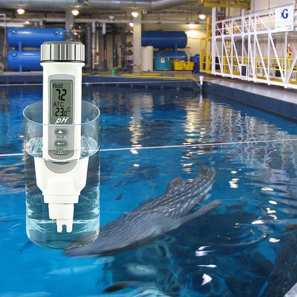 868 - 5 868 - 5 Waterproof pH meter with Temperature + Auto Calibration - Gain Express 868 - 5 868 - 5 Waterproof pH meter with Temperature + Auto Calibration - Gain Express