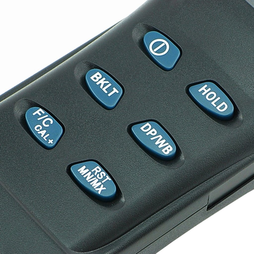 8723 8723 Digital Temperature Humidity RH Meter Gauge Monitor, Professional Thermo - Hygrometer Psychrometer with Dew Point / Wet Bulb Temperature, Hard Case, Replaceable Probe - Gain Express 8723 8723 Digital Temperature Humidity RH Meter Gauge Monitor, Professional Thermo - Hygrometer Psychrometer with Dew Point / Wet Bulb Temperature, Hard Case, Replaceable Probe - Gain Express