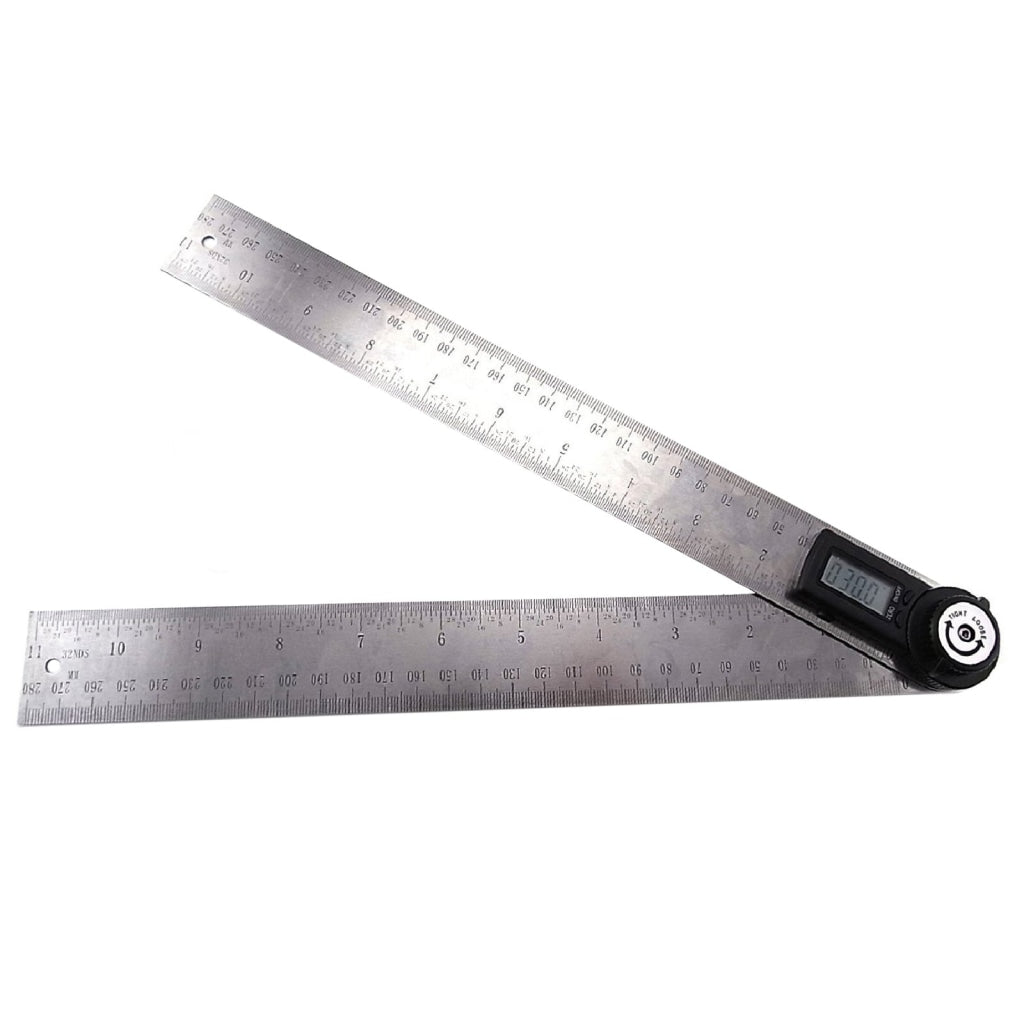 AG - 300D AG - 300D Digital 2 - in - 1 Angle Finder Meter Protractor Ruler 360° 600mm CE marking Digital LCD Display - Gain Express AG - 300D AG - 300D Digital 2 - in - 1 Angle Finder Meter Protractor Ruler 360° 600mm CE marking Digital LCD Display - Gain Express