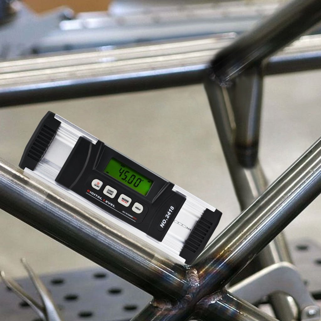 AGF - 202 AGF - 202 Digital Angle Finder Inclinometer IP67 with Magnetic V - Groove Base - Gain Express