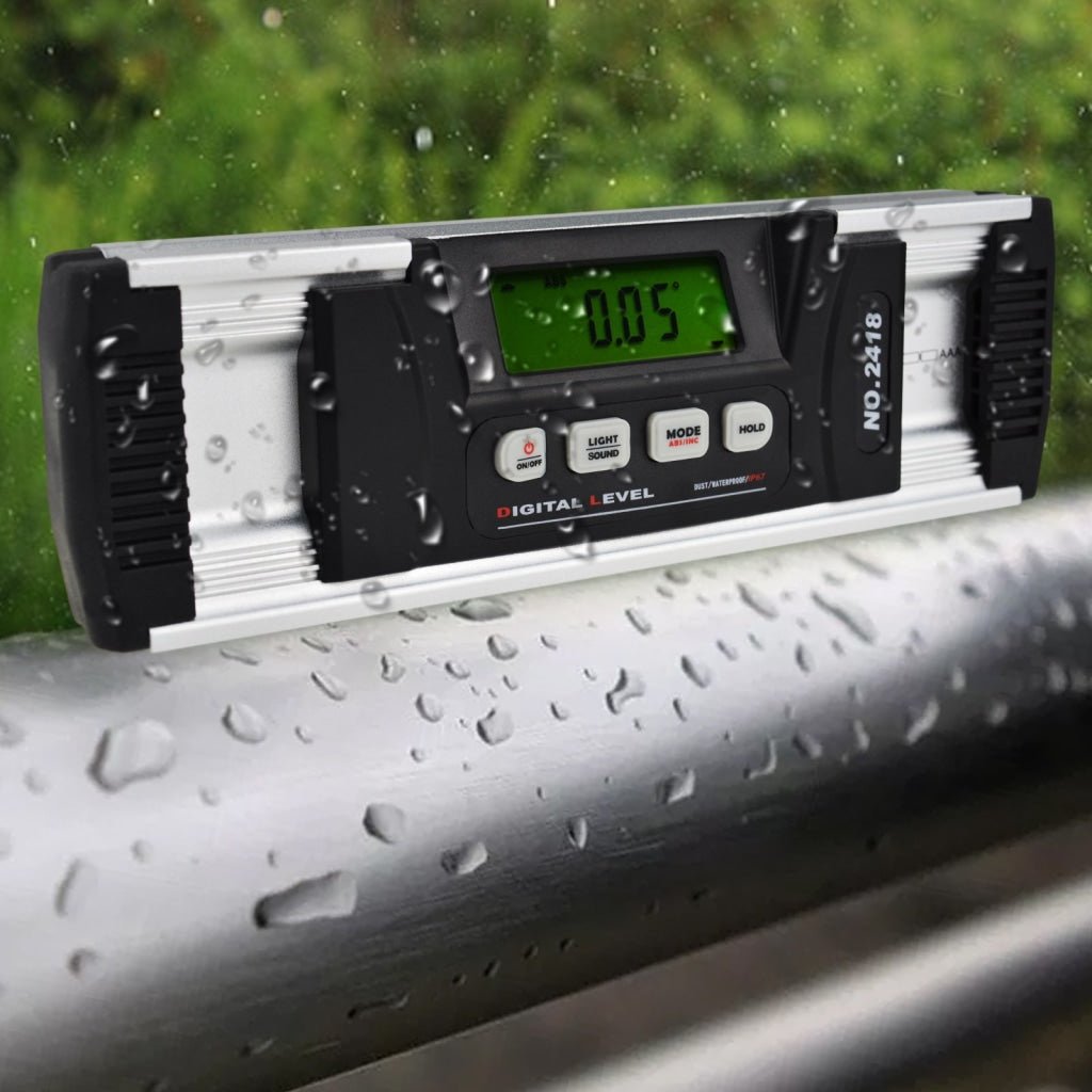 AGF - 202 AGF - 202 Digital Angle Finder Inclinometer IP67 with Magnetic V - Groove Base - Gain Express AGF - 202 AGF - 202 Digital Angle Finder Inclinometer IP67 with Magnetic V - Groove Base - Gain Express