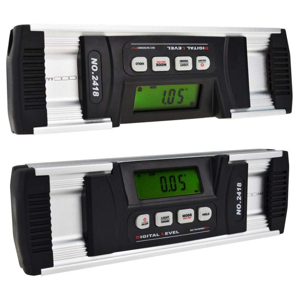 AGF - 202 AGF - 202 Digital Angle Finder Inclinometer IP67 with Magnetic V - Groove Base - Gain Express AGF - 202 AGF - 202 Digital Angle Finder Inclinometer IP67 with Magnetic V - Groove Base - Gain Express