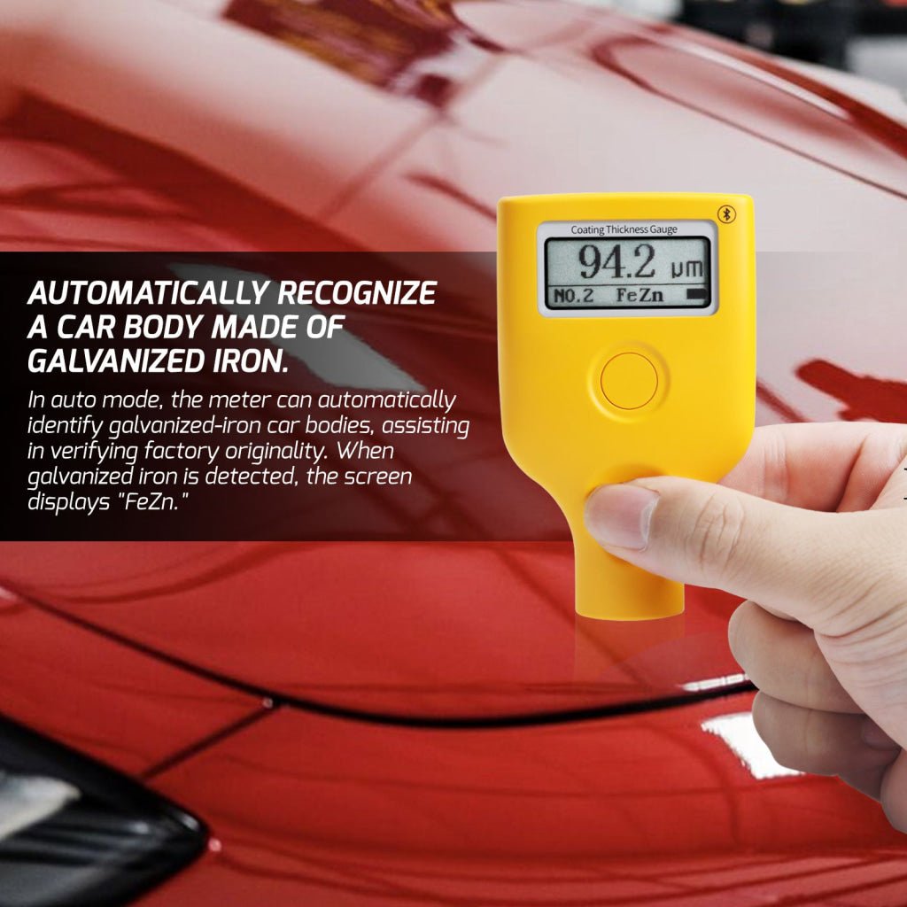 CTM - 407 CTM - 407 Paint Thickness Meter Mil Coating Depth Gauge Tester with Fe/NFe Measuring 0 - 3500 μm for Used Car Buyers, Check The Cars Original Coating - Gain Express CTM - 407 CTM - 407 Paint Thickness Meter Mil Coating Depth Gauge Tester with Fe/NFe Measuring 0 - 3500 μm for Used Car Buyers, Check The Cars Original Coating - Gain Express