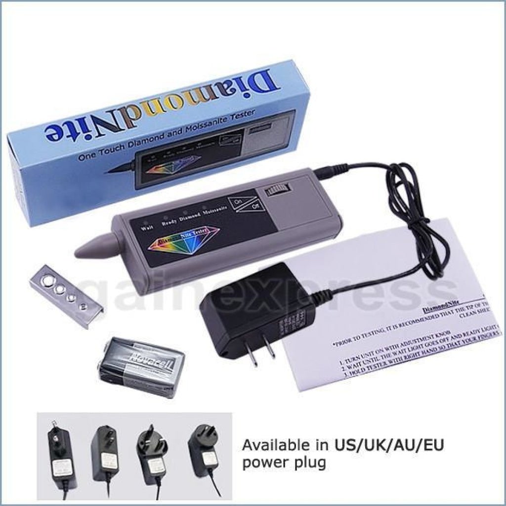 DMT - 2 DMT - 2 Dual 2 - in - 1 Diamond / Moissanite Tester + Adaptor - Gain Express DMT - 2 DMT - 2 Dual 2 - in - 1 Diamond / Moissanite Tester + Adaptor - Gain Express