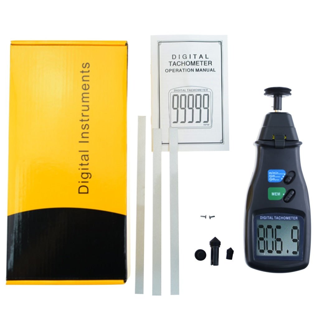DT - 6236B DT - 6236B 2in1 Digital Laser Photo Tachometer Non - Contact & Contact RPM Gauge CE Marking Handheld Tester - Gain Express DT - 6236B DT - 6236B 2in1 Digital Laser Photo Tachometer Non - Contact & Contact RPM Gauge CE Marking Handheld Tester - Gain Express