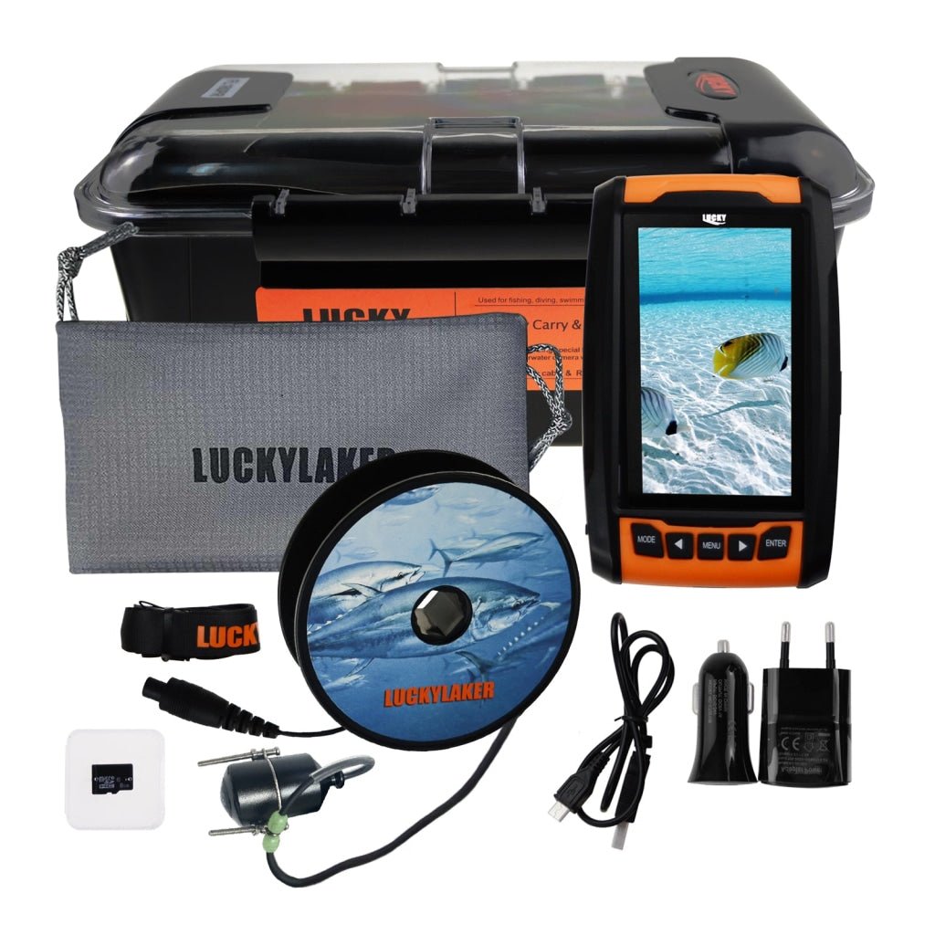 FF - 180PR FF - 180PR LUCKY Underwater Camera Fish Locator Finder 120° Wide Angle 20M Cable Length 4 IR LED 4.3
