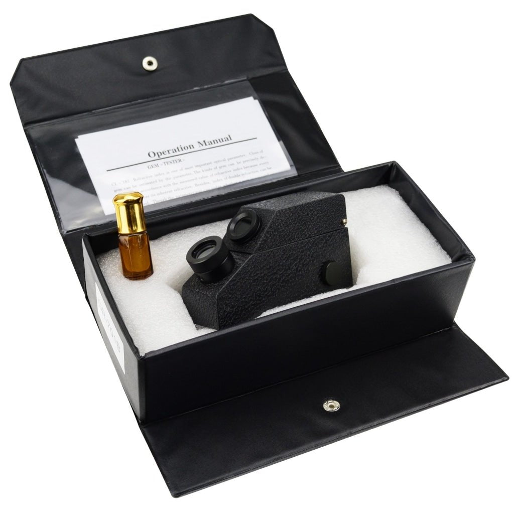 GR - 701B GR - 701B 0.01 nD Scale Division Gem Refractometer w/ Built - in LED Light + RI Oil - Gain Express GR - 701B GR - 701B 0.01 nD Scale Division Gem Refractometer w/ Built - in LED Light + RI Oil - Gain Express