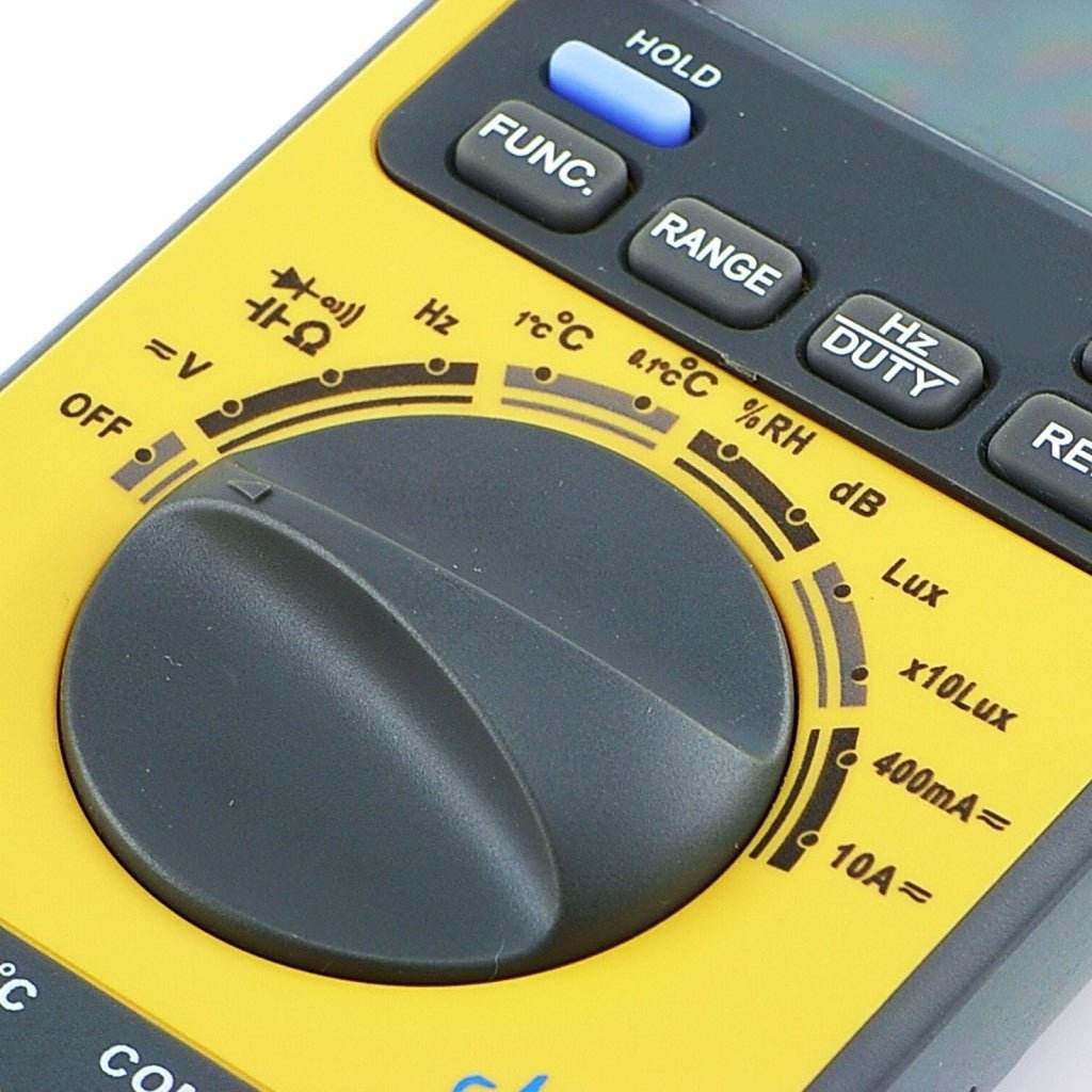 GVA - 19 GVA - 19 5 - in - 1 Multimeter with LUX, dB, °C, RH, AC, DC - Gain Express