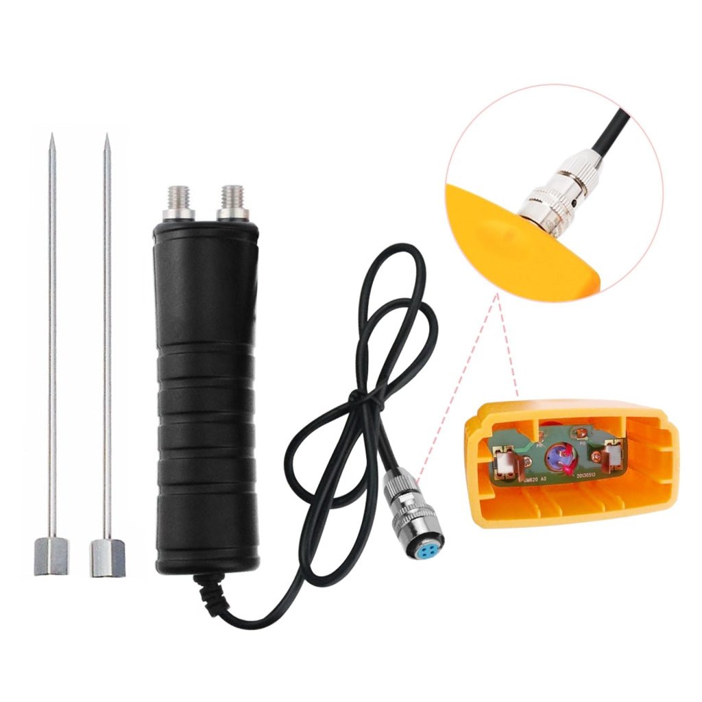 HTM - 41 HTM - 41 Digital Wood Moisture Meter 2~70% Humidity 20~90% RH Temperature - 10~60°C (14~140°F) Tester, Timber, Damp Detector Portable, Measure Water Percentage in Sheetrock, Bamboo, Paper, Soft Wood - Gain Express HTM - 41 HTM - 41 Digital Wood Moisture Meter 2~70% Humidity 20~90% RH Temperature - 10~60°C (14~140°F) Tester, Timber, Damp Detector Portable, Measure Water Percentage in Sheetrock, Bamboo, Paper, Soft Wood - Gain Express