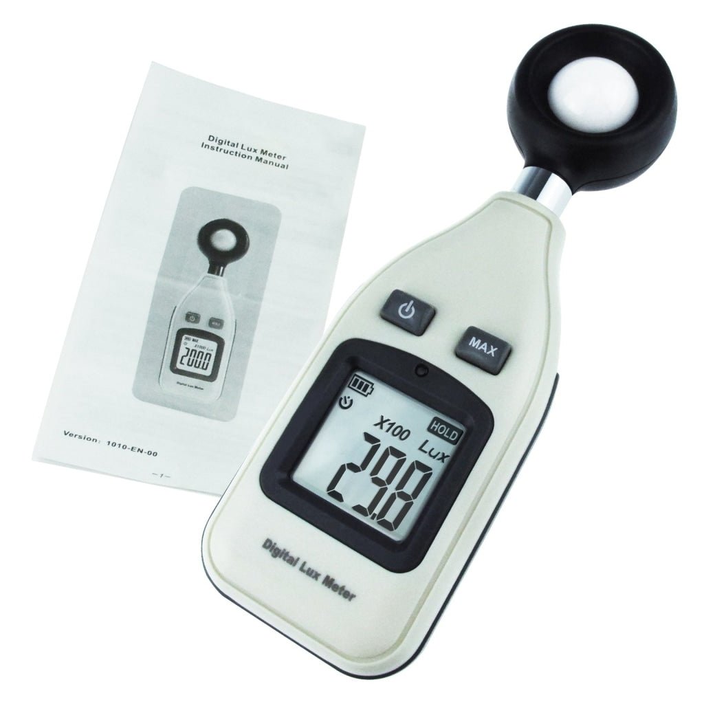 LUX - 31 Digital Light Mini Lux Meter Measurement Range 0 ~ 200,000 LUX / 0 ~ 18,500 FC, Portable Instrument, Auto Range - Gain Express LUX - 31 Digital Light Mini Lux Meter Measurement Range 0 ~ 200,000 LUX / 0 ~ 18,500 FC, Portable Instrument, Auto Range - Gain Express