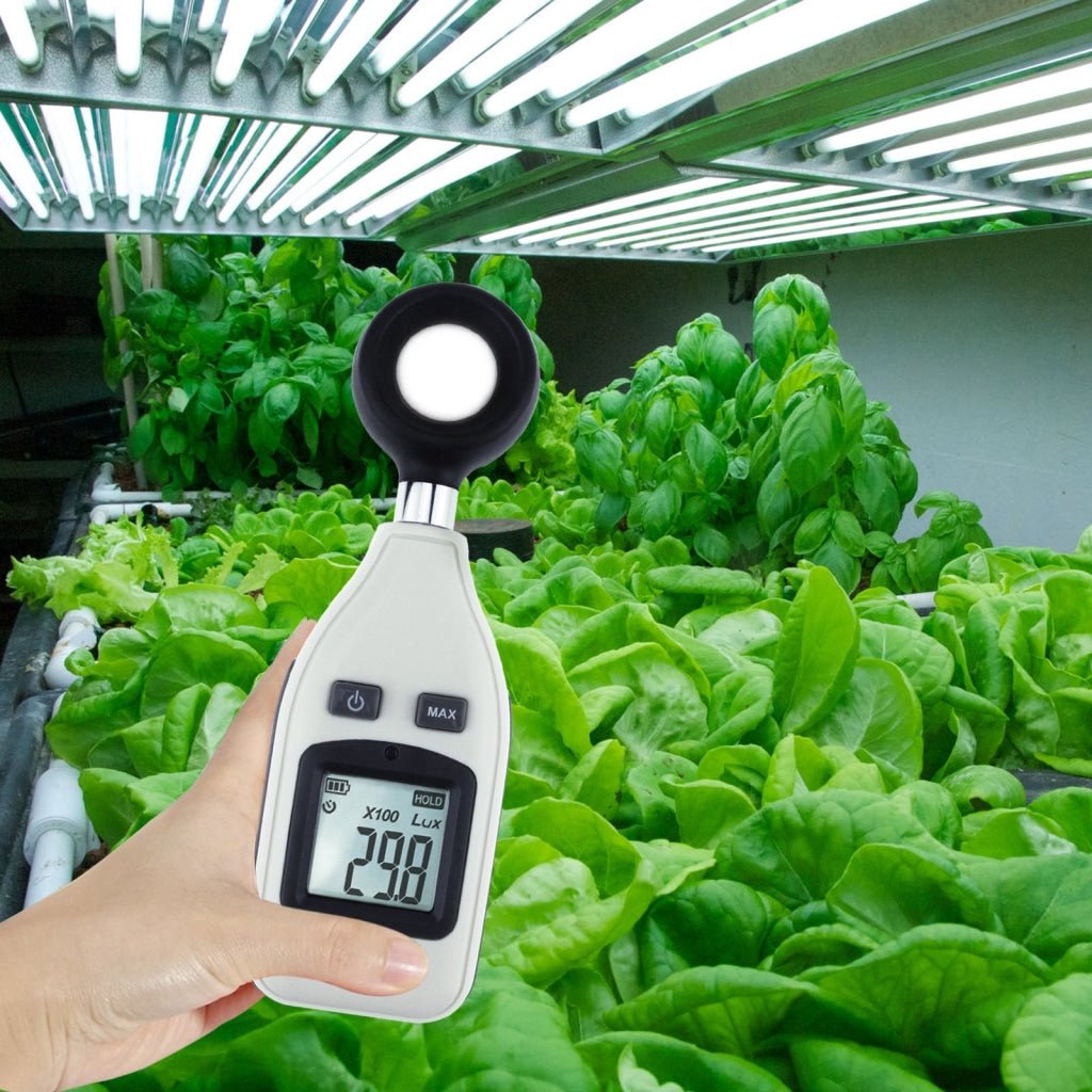 LUX - 31 Digital Light Mini Lux Meter Measurement Range 0 ~ 200,000 LUX / 0 ~ 18,500 FC, Portable Instrument, Auto Range - Gain Express