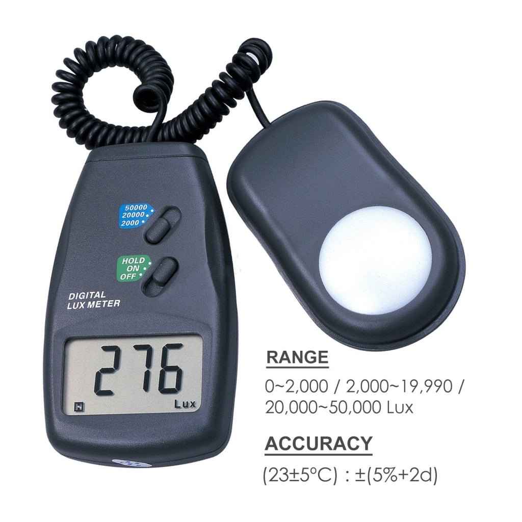 LX - 1010B Digital Light Lux Meter 0 - 50,000 Lux Camera Photo - Gain Express LX - 1010B Digital Light Lux Meter 0 - 50,000 Lux Camera Photo - Gain Express