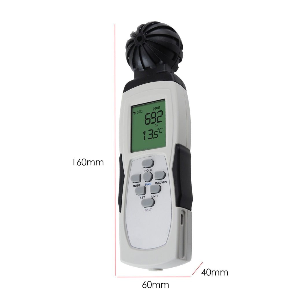 M0198132S M0198132S Digital 3 - in - 1 CO2 Thermo - hygrometer Logger Made in Taiwan - Gain Express M0198132S M0198132S Digital 3 - in - 1 CO2 Thermo - hygrometer Logger Made in Taiwan - Gain Express