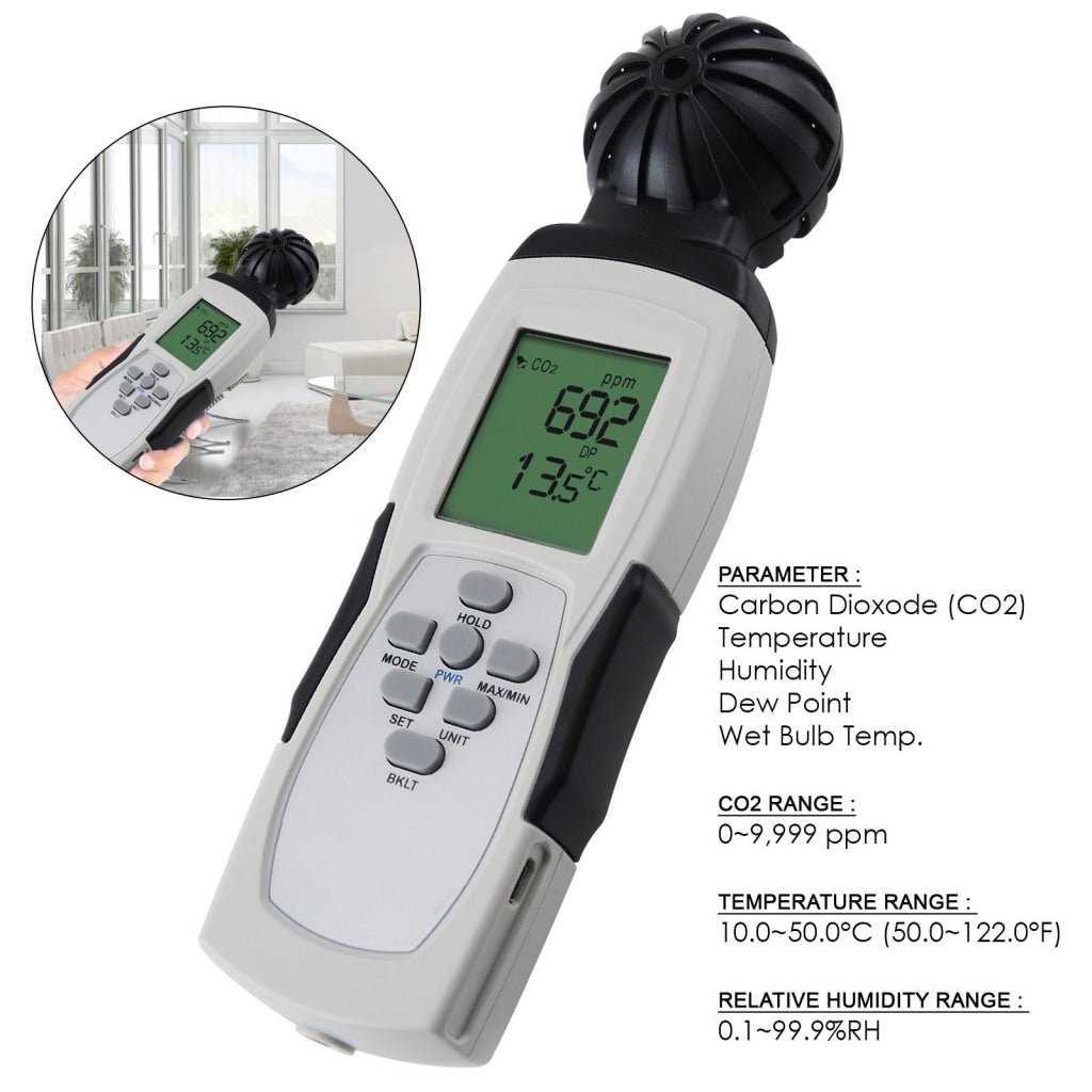 M0198132S M0198132S Digital 3 - in - 1 CO2 Thermo - hygrometer Logger Made in Taiwan - Gain Express M0198132S M0198132S Digital 3 - in - 1 CO2 Thermo - hygrometer Logger Made in Taiwan - Gain Express