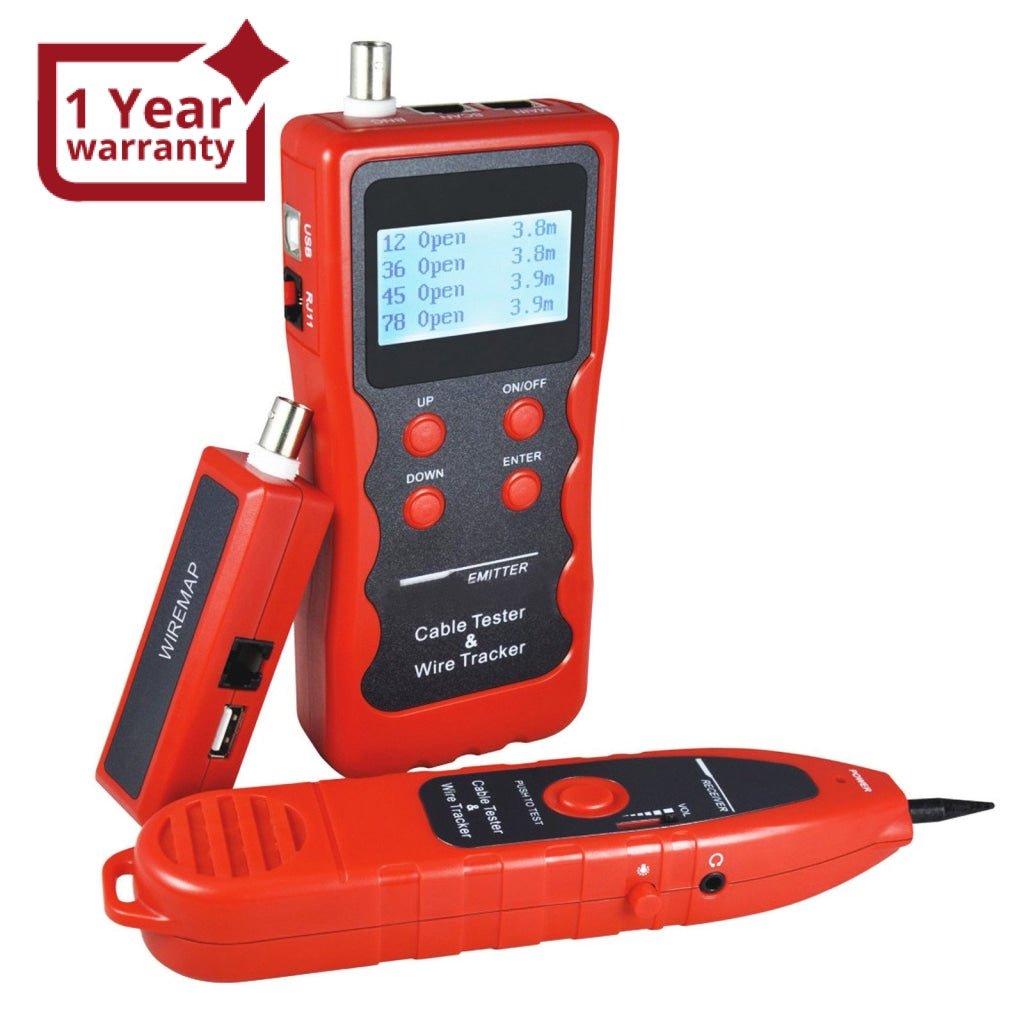 N03NF - 868 N03NF - 868 Cable Tracker Phone Line Tester BNC Network Finder USB RJ11 RJ45 - Gain Express N03NF - 868 N03NF - 868 Cable Tracker Phone Line Tester BNC Network Finder USB RJ11 RJ45 - Gain Express