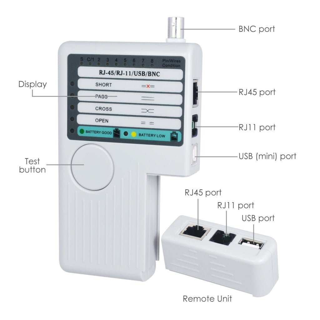 NF - 1202 NF - 1202 Combo Set Network Cable Tester Tool Kit - Crimping Crimper Tool Punch Down Tool Wire Stripper Cutter, RJ45 RJ11 USB BNC Flat UTP Cat5 Cat6 Coax cable Stripping Universal Tool - Gain Express NF - 1202 NF - 1202 Combo Set Network Cable Tester Tool Kit - Crimping Crimper Tool Punch Down Tool Wire Stripper Cutter, RJ45 RJ11 USB BNC Flat UTP Cat5 Cat6 Coax cable Stripping Universal Tool - Gain Express