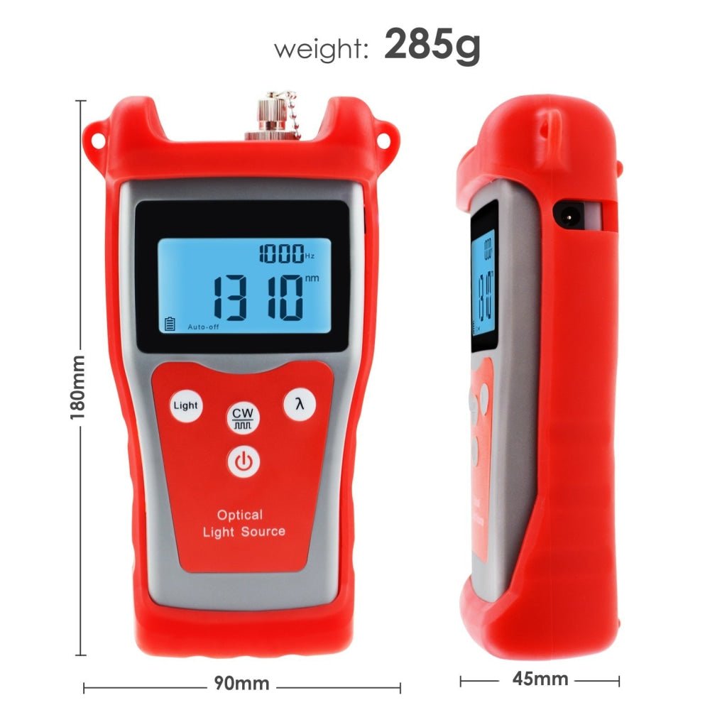 NF - 902 NF - 902 Fiber Optical Light Source for Power Meter Handheld with 1310/ 1550nm Wavelength FC/ ST/ SC Interchangeable Interfaces - Gain Express NF - 902 NF - 902 Fiber Optical Light Source for Power Meter Handheld with 1310/ 1550nm Wavelength FC/ ST/ SC Interchangeable Interfaces - Gain Express