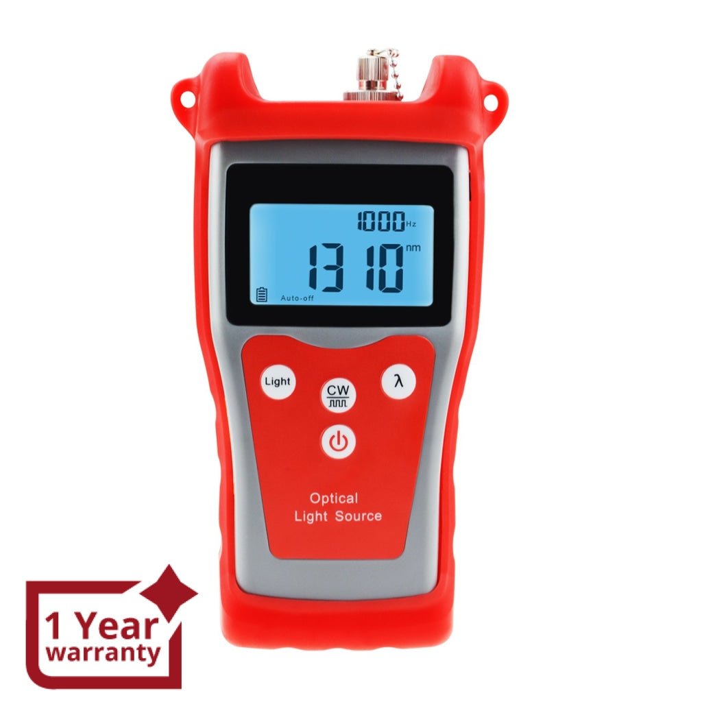 NF - 902 NF - 902 Fiber Optical Light Source for Power Meter Handheld with 1310/ 1550nm Wavelength FC/ ST/ SC Interchangeable Interfaces - Gain Express NF - 902 NF - 902 Fiber Optical Light Source for Power Meter Handheld with 1310/ 1550nm Wavelength FC/ ST/ SC Interchangeable Interfaces - Gain Express