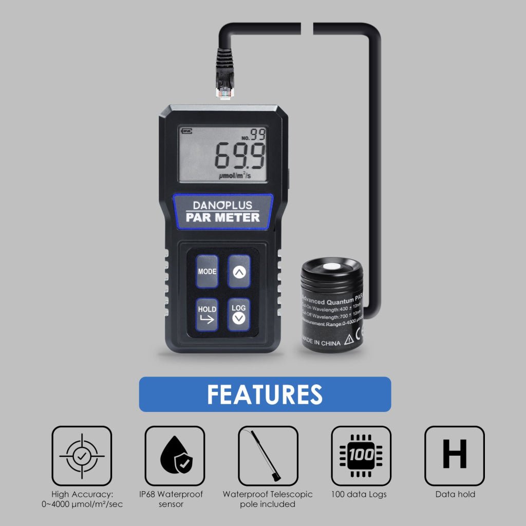 Spectrometer PPFD Meter PAR Quantum Meter with Ghana Spectrometer PPFD Meter PAR Quantum Meter with Ghana