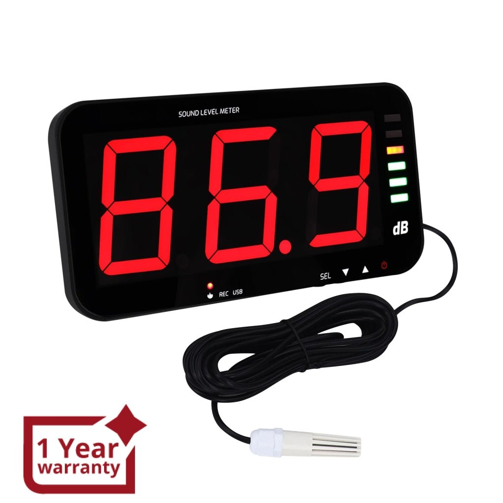SLM-389 Wall Hanging Sound Level Meter 13" HD Screen Decibel Meter