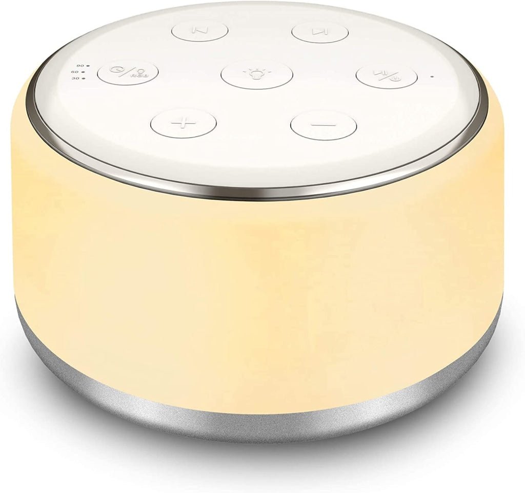 White Noise Machine for Sleeping Baby Kids – Portable Sound Machine with Night Light, USB Rechargeable, 34 Soothing Noises, Auto - Off Timer, Sleep Machine for Adults Babies Lullaby Travel Home - Gain Express White Noise Machine for Sleeping Baby Kids – Portable Sound Machine with Night Light, USB Rechargeable, 34 Soothing Noises, Auto - Off Timer, Sleep Machine for Adults Babies Lullaby Travel Home - Gain Express
