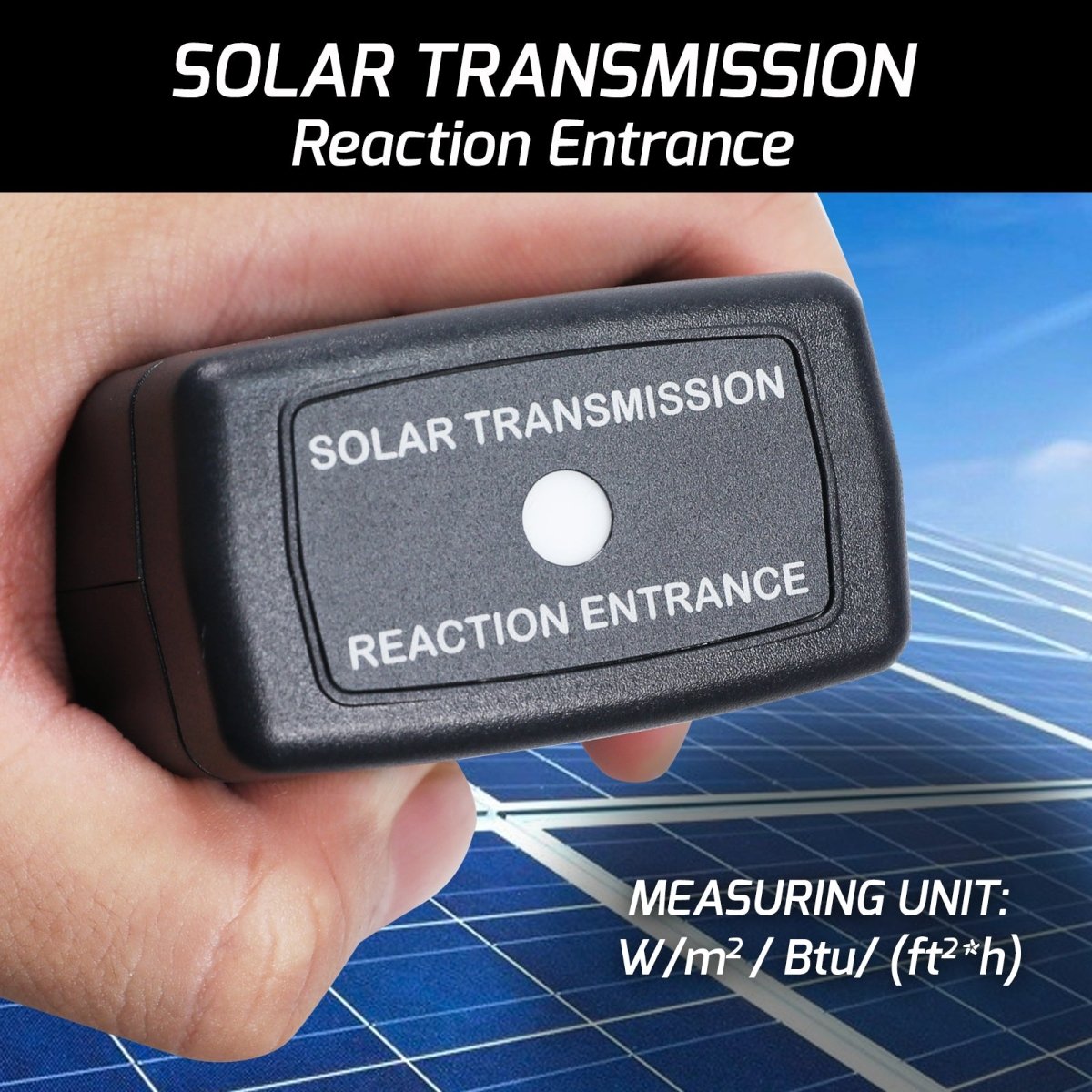 T206 Solar Power Meter BTU/(ft2*h) W/m2 Radiation Energy Cell Tester - Gain Express T206 Solar Power Meter BTU/(ft2*h) W/m2 Radiation Energy Cell Tester - Gain Express