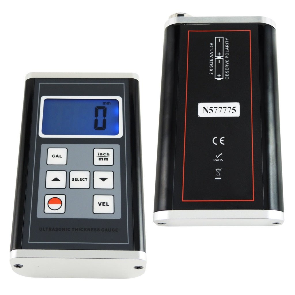 TM - 8818 Ultrasonic Thickness Gauge Meter Aluminum Steel Cast Iron Pipes 0.9~400mm Range - Gain Express