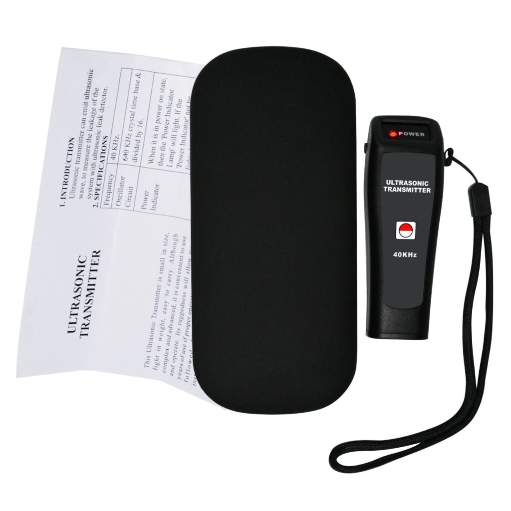 UT - 40 Ultrasonic Leak Transmitter, 40 KHz Frequency, Emit Ultra Sonic Wave Air Water Windshield Roofs Pipe Leaks Detection, Portable Handy Tester Tool - Gain Express UT - 40 Ultrasonic Leak Transmitter, 40 KHz Frequency, Emit Ultra Sonic Wave Air Water Windshield Roofs Pipe Leaks Detection, Portable Handy Tester Tool - Gain Express