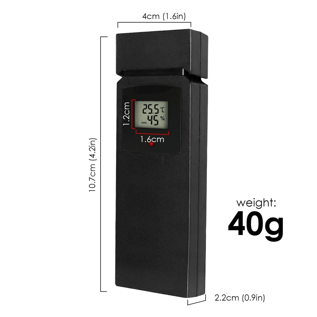 WEA - 46 Digital Weather Station with Thermometer and Hygrometer 3 Indoor/ Outdoor Wireless Sensors, Alarm Clock for Temperature and Humidity measurement - Gain Express WEA - 46 Digital Weather Station with Thermometer and Hygrometer 3 Indoor/ Outdoor Wireless Sensors, Alarm Clock for Temperature and Humidity measurement - Gain Express