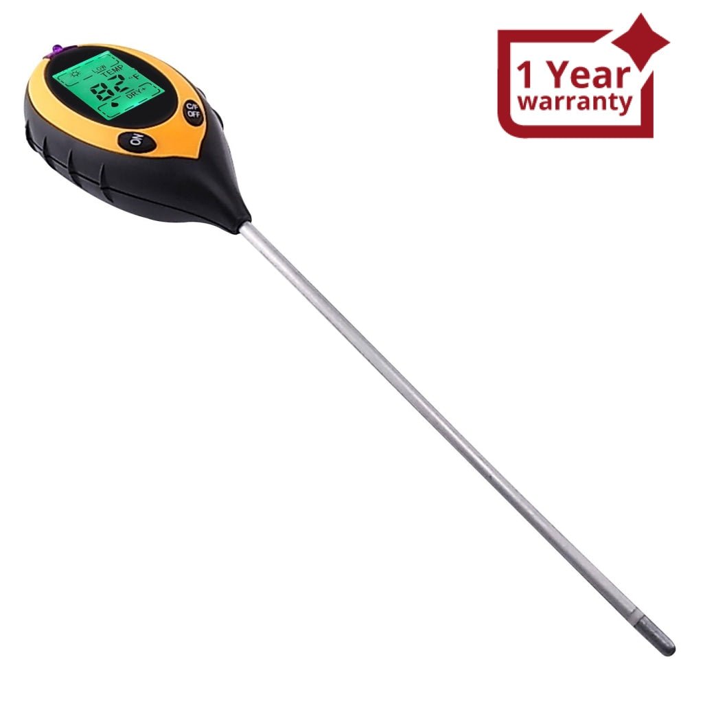 ZD - 07 4 - in - 1 Soil Survey Instrument ( pH °F / °C moisture sunlight ) - Gain Express ZD - 07 4 - in - 1 Soil Survey Instrument ( pH °F / °C moisture sunlight ) - Gain Express