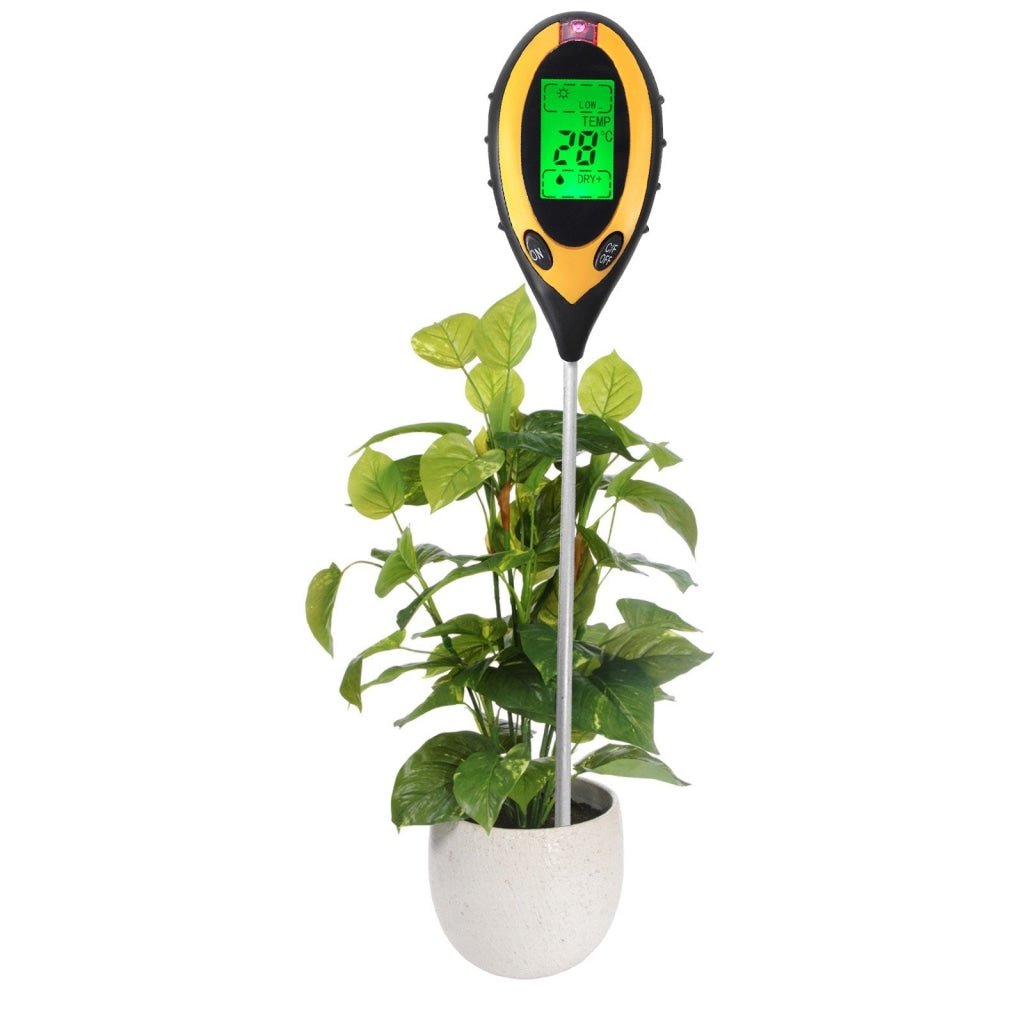 ZD - 07 4 - in - 1 Soil Survey Instrument ( pH °F / °C moisture sunlight ) - Gain Express ZD - 07 4 - in - 1 Soil Survey Instrument ( pH °F / °C moisture sunlight ) - Gain Express