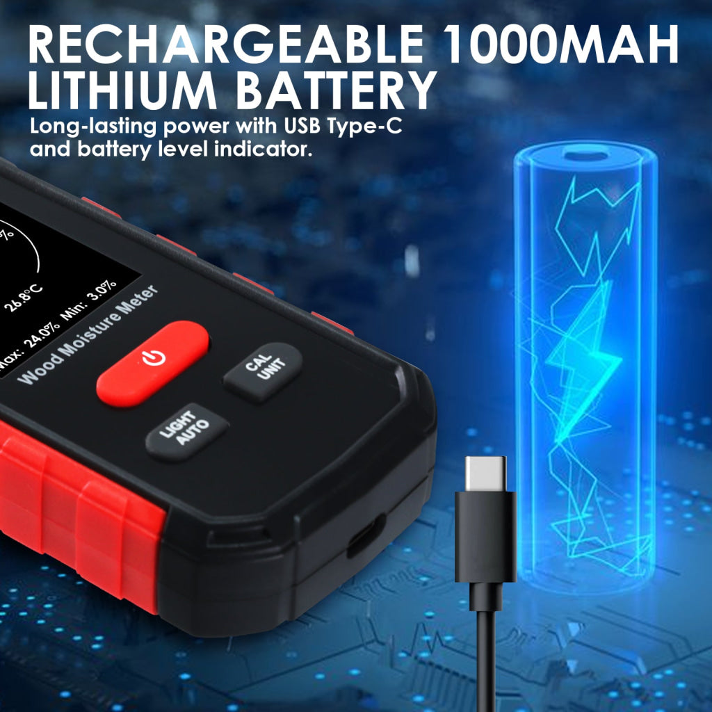 HTM-495 Moisture Meter for Drywall Wood Moisture Meters for Walls Firewood Floor Humidity Detector Lumber Humidity HTM-495 Moisture Meter for Drywall Wood Moisture Meters for Walls Firewood Floor Humidity Detector Lumber Humidity