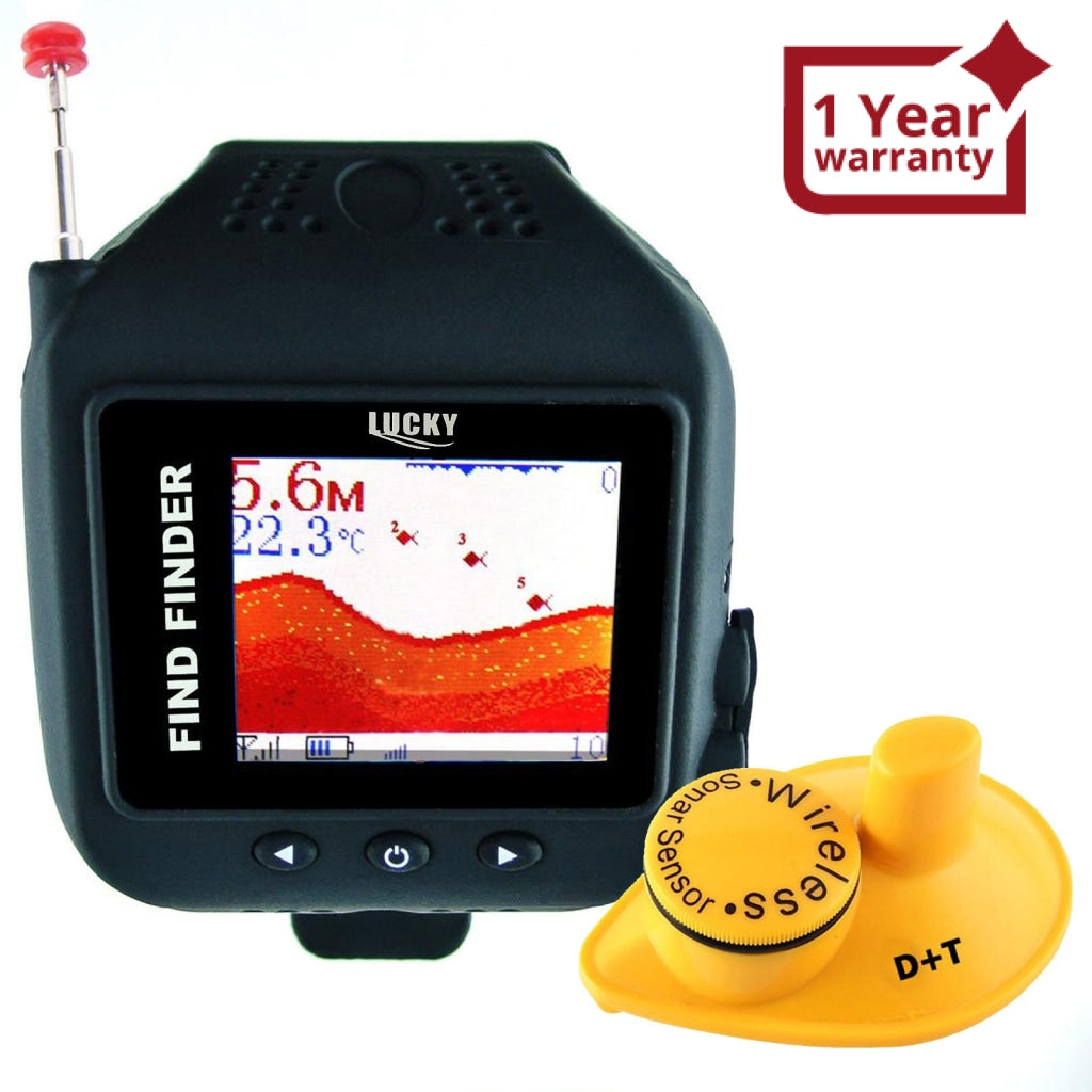 FF-518 WRIST WATCH Wireless 45M FISH FINDER CLOCK Mode Fish Detector C –  Gain Express
