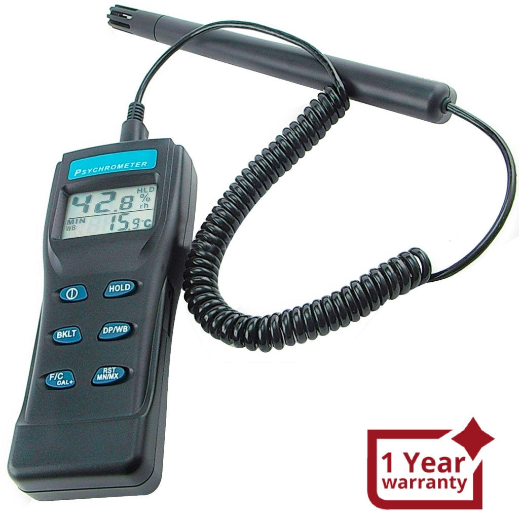 Handheld Humidity Meter, Digital Hygrometer Thermometer 0~100% RH