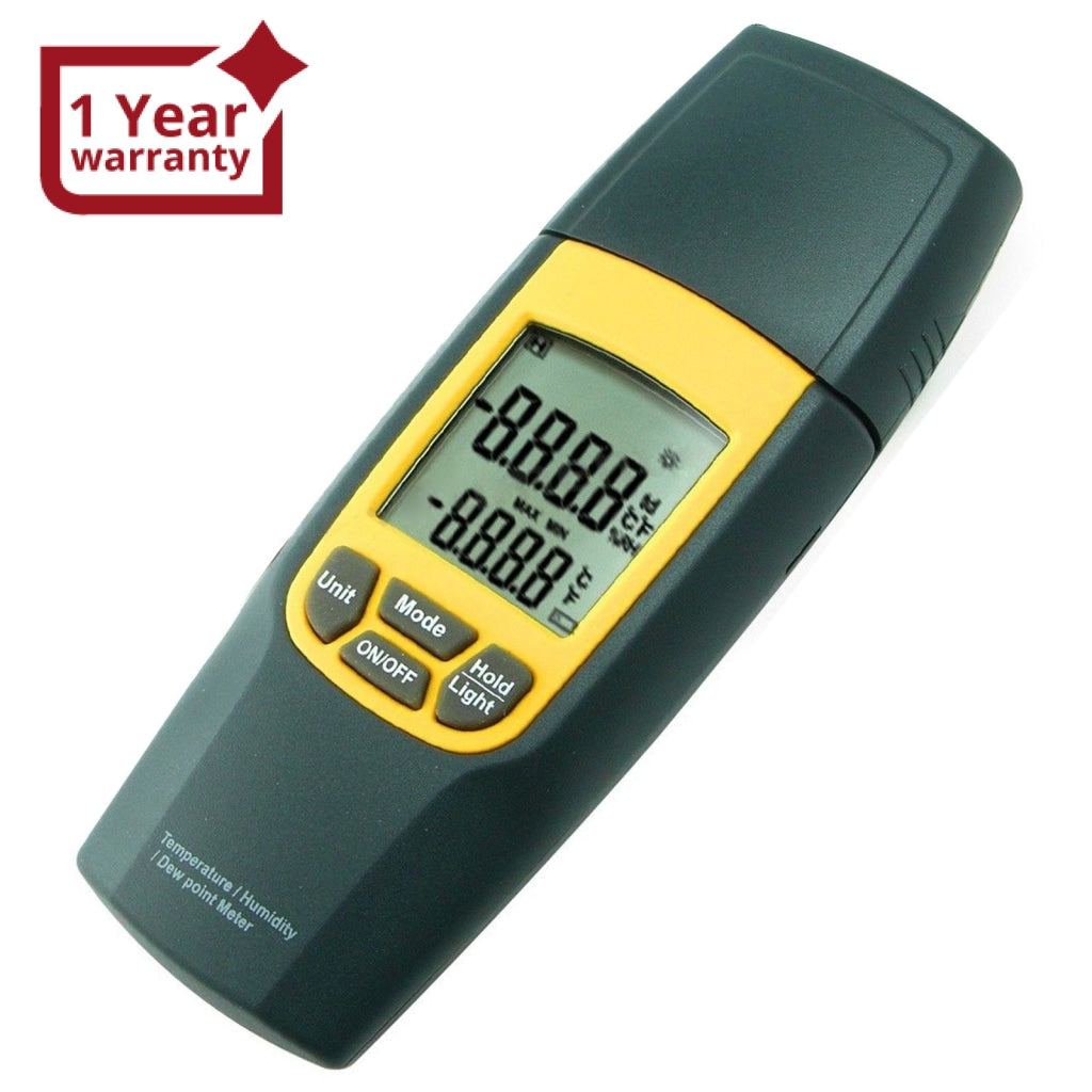 8010 Digital Air Temperature Humidity Dew Point Meter -10~50°C (14~122°F)  0~100% RH Tester Thermometer – Gain Express