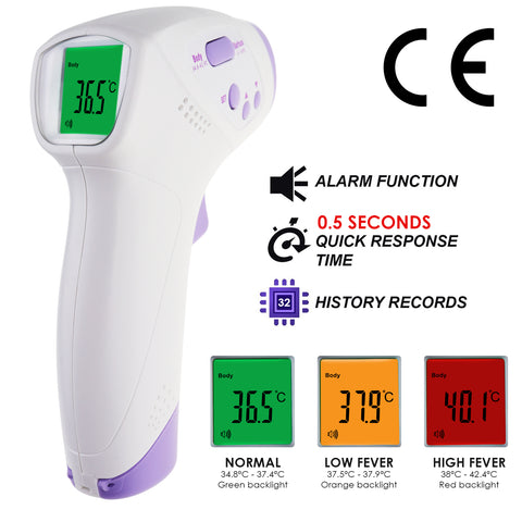 THE-294  Digital 2-in-1 Body Surface Thermometer Forehead Human Baby Infant Adult Temperature Tester 0.5 Sec Quick Respond
