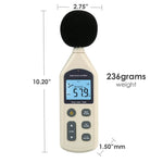 Slm-270 Digital Audio Decibel Meter Sound Level Tester Noise Volume Measuring Instrument 30~130Dba