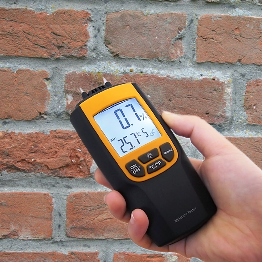 VA-8040 Moisture & Temperature Meter °C °F Wood Bricks Concrete