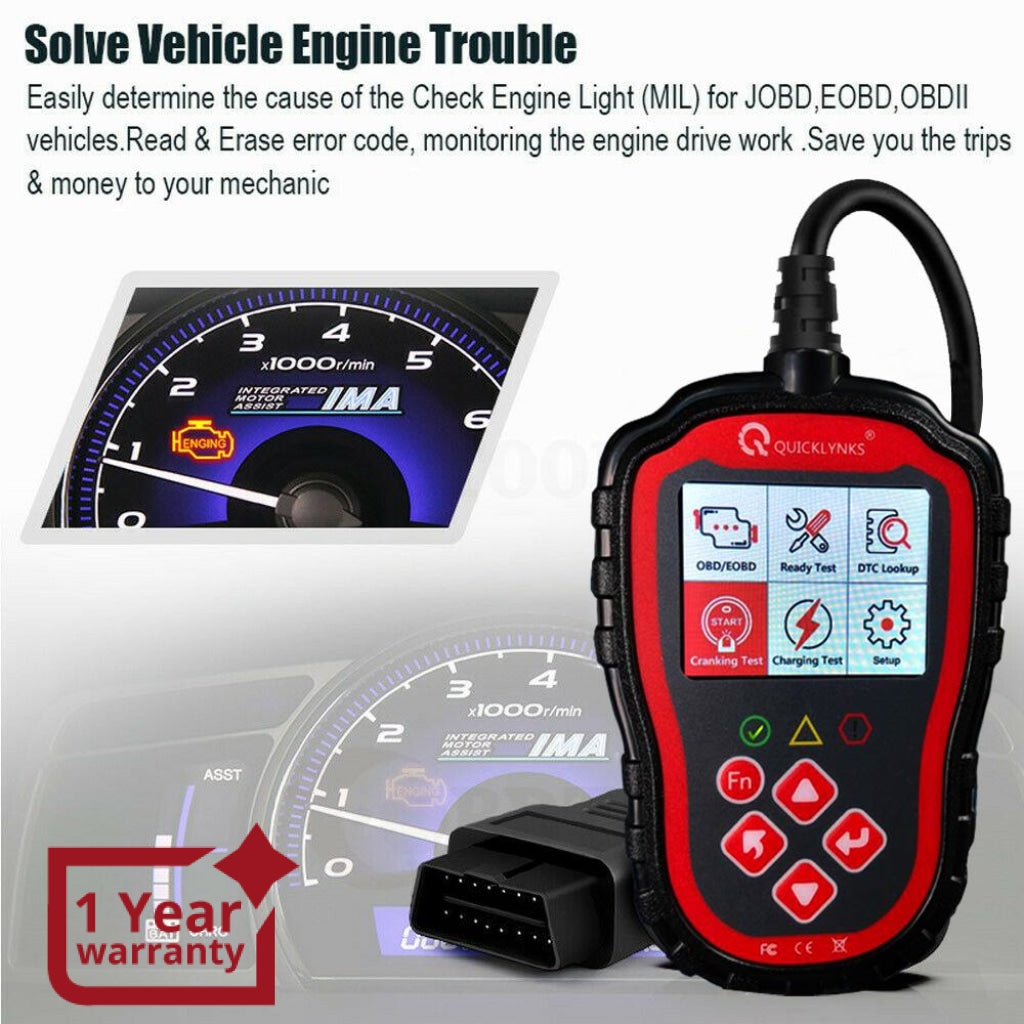 T41 OBDII Car Code Reader Scanner Automotive Diagnostic Vehicle