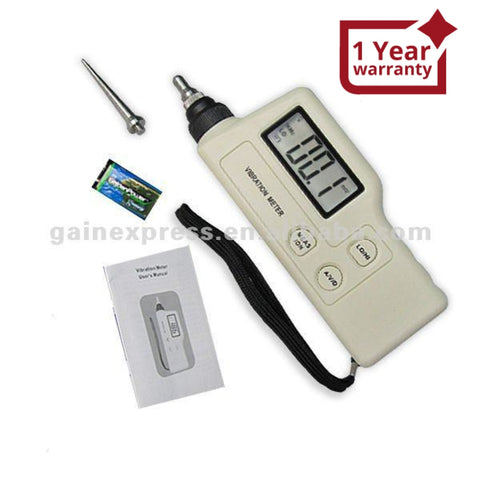 Vm63A Handheld Digital Vibration Sensor Meter Tester Vibrometer Analyzer Acceleration Velocity
