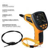C0599H-5530L1 Industrial Endoscope 3.5" LCD Video Inspection 5.5mm Camera Borescope 1M Cable - Gain Express