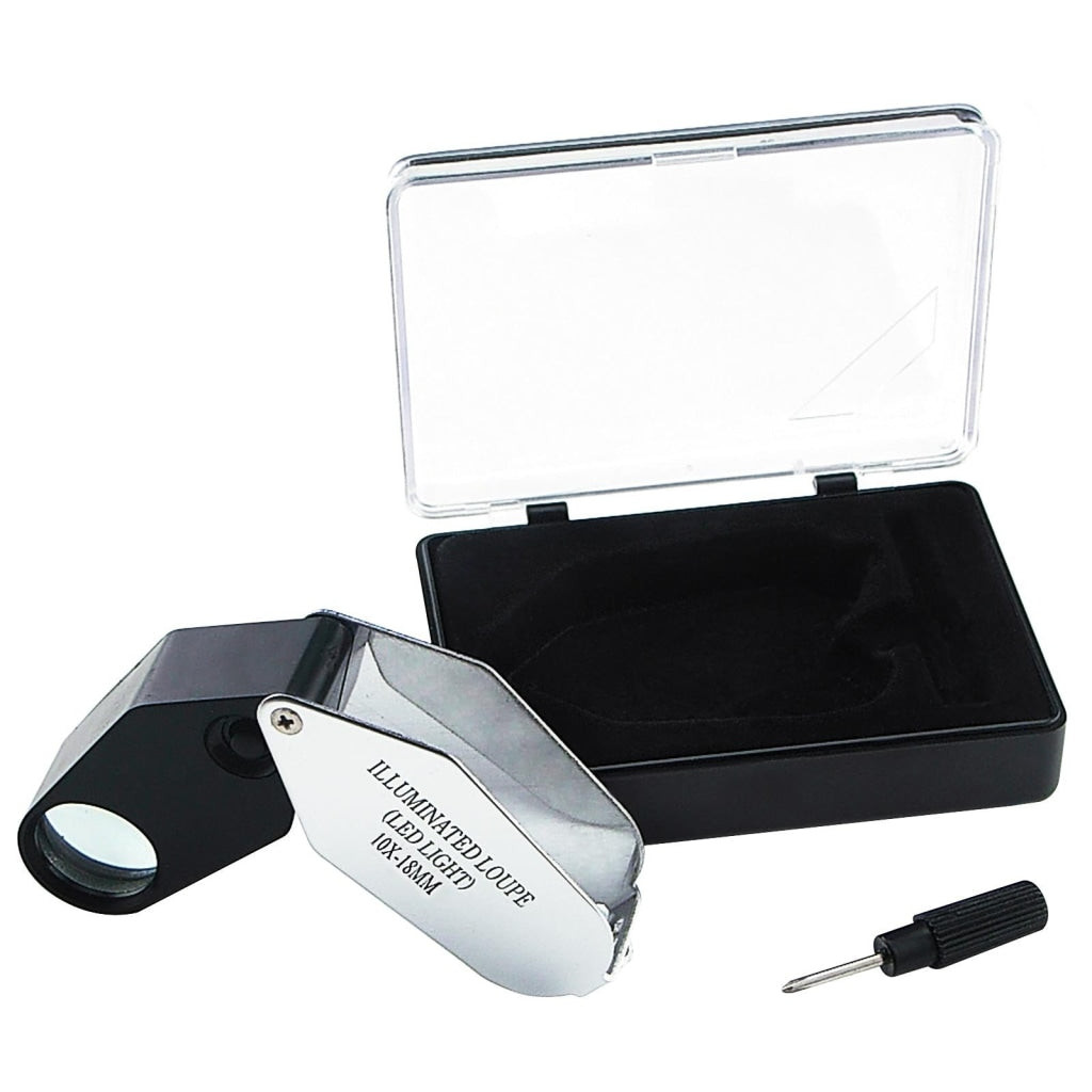 10x Magnification Jewelery Loupe, 20.5mm Triplet Lens Magnifier Loupe –  Gain Express