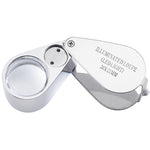 Gm-30Xx Portable 30X Magnifying Optical Glass Led Light Jeweler Loupe Jeweller Loupes