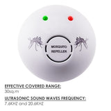 AR-111_US 110V Plug-in Ultrasonic Mosquito Repeller, Electronic Non Toxic Repellent, Pet & Kids Safe, Anti Insects Indoor Home Control - Gain Express