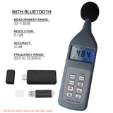 SL-5868P-BT Professional Sound Level Meter 30~130dB USB Drive Software & Bluetooth
