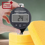 560-10C Shore C Digital Hardness Meter Durometer 0~100Hc For Soft Rubber Testing Foam Sponges With